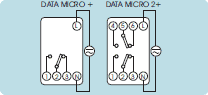 Схема подключения цифрового таймер DATA MICRO +